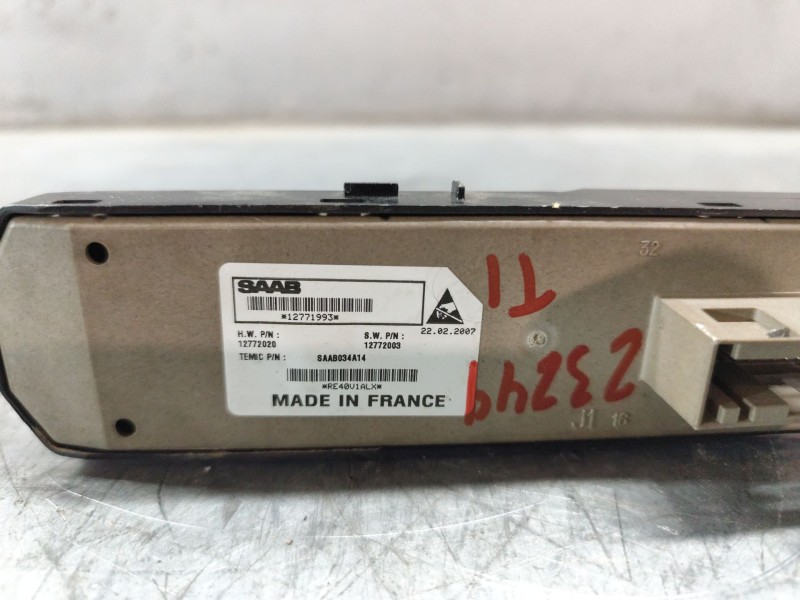 Recambio de mando elevalunas trasero izquierdo para saab 9-3 berlina referencia OEM IAM 12771993  