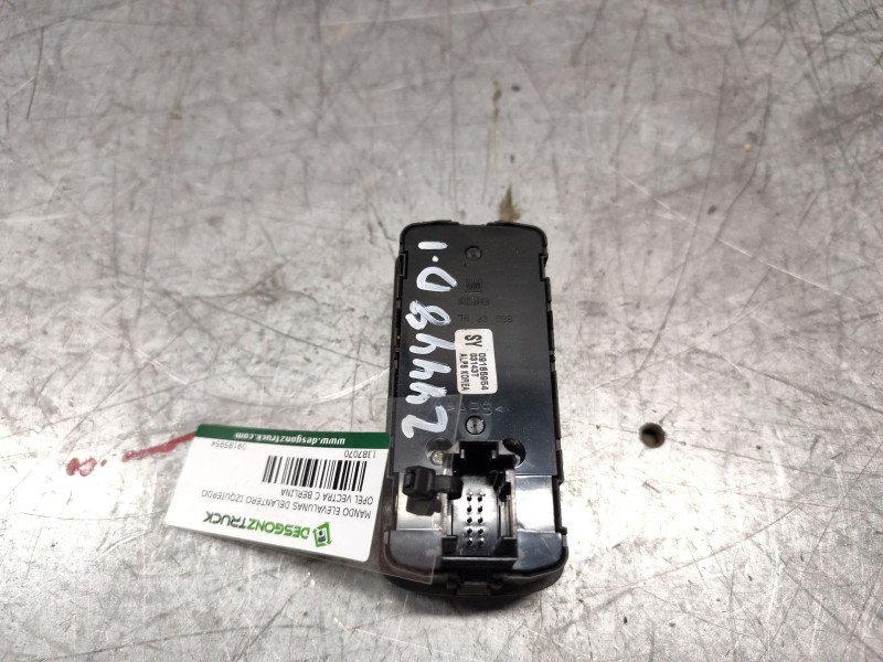 Recambio de mando elevalunas delantero izquierdo para opel vectra c berlina comfort referencia OEM IAM 09185954  