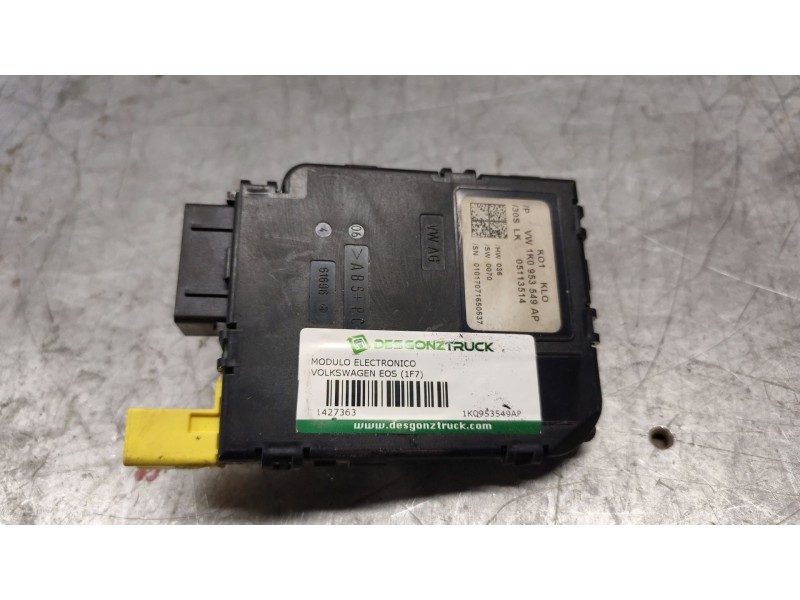 Recambio de modulo electronico para volkswagen eos (1f7) 2.0 tdi referencia OEM IAM 1K0953549AP  