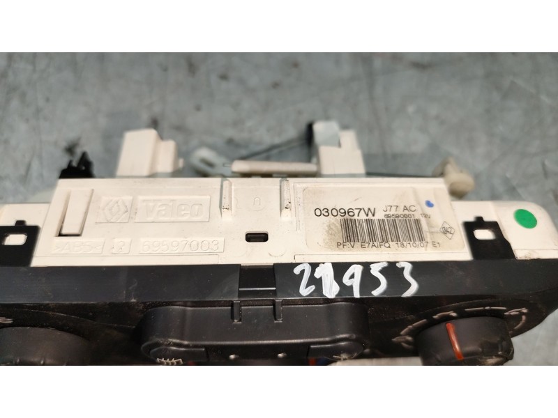 Recambio de mando calefaccion / aire acondicionado para renault clio iii dynamique referencia OEM IAM 030967W  