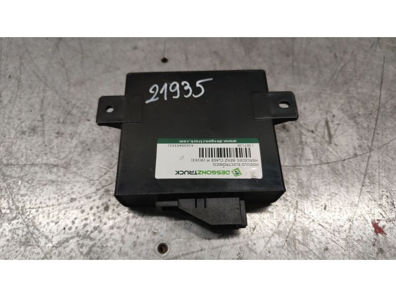 Recambio de modulo electronico para mercedes-benz clase m (w163) 400 cdi (163.128) referencia OEM IAM A1635453332  