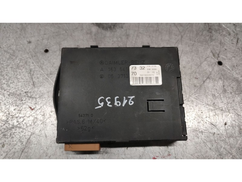 Recambio de modulo electronico para mercedes-benz clase m (w163) 400 cdi (163.128) referencia OEM IAM A1635457332  