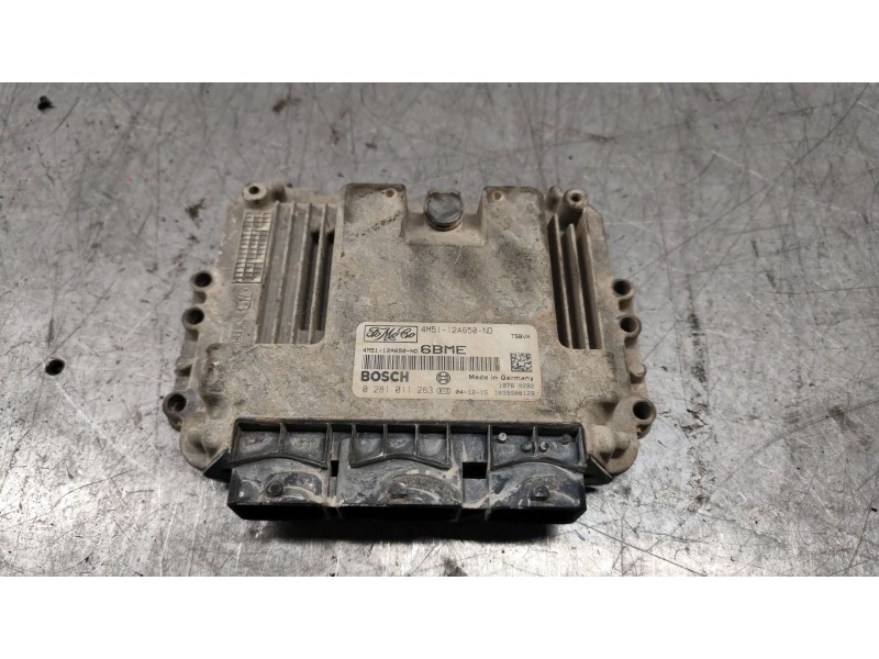 Recambio de centralita motor uce para ford focus berlina (cap) ghia referencia OEM IAM 0281011263  4M5112A650ND