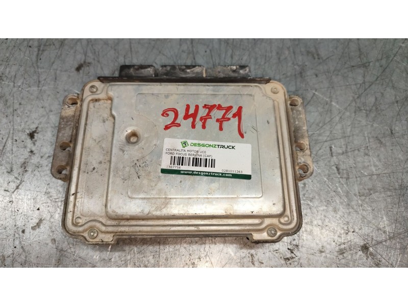 Recambio de centralita motor uce para ford focus berlina (cap) ghia referencia OEM IAM 0281011263  4M5112A650ND