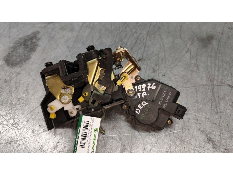 Recambio de cerradura puerta trasera derecha para hyundai terracan (hp) 2.9 crdi full referencia OEM IAM   