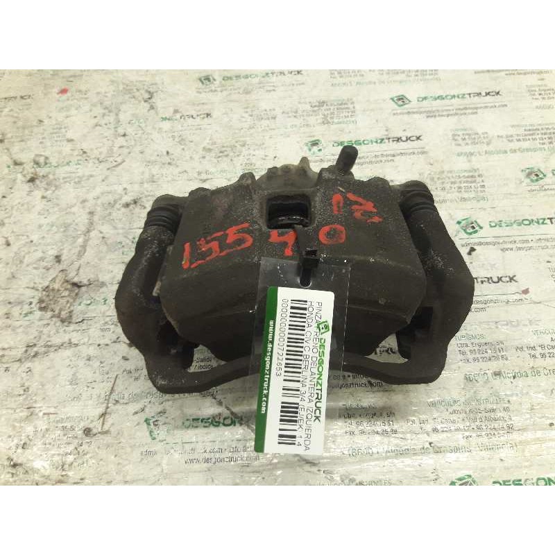Recambio de pinza freno delantera izquierda para honda civic berlina 3/4 (ej/ek) 1.4 referencia OEM IAM   