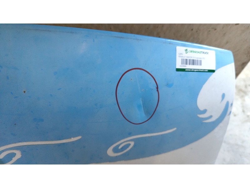 Recambio de capo para renault master ii furgoneta (fd) 2.5 d referencia OEM IAM   