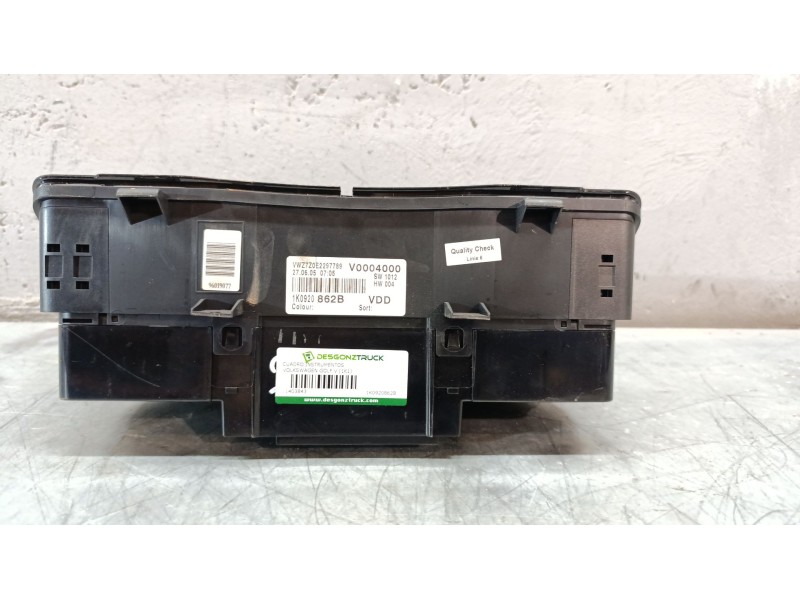 Recambio de cuadro instrumentos para volkswagen golf v (1k1) 1.9 tdi referencia OEM IAM 1K0920862B  