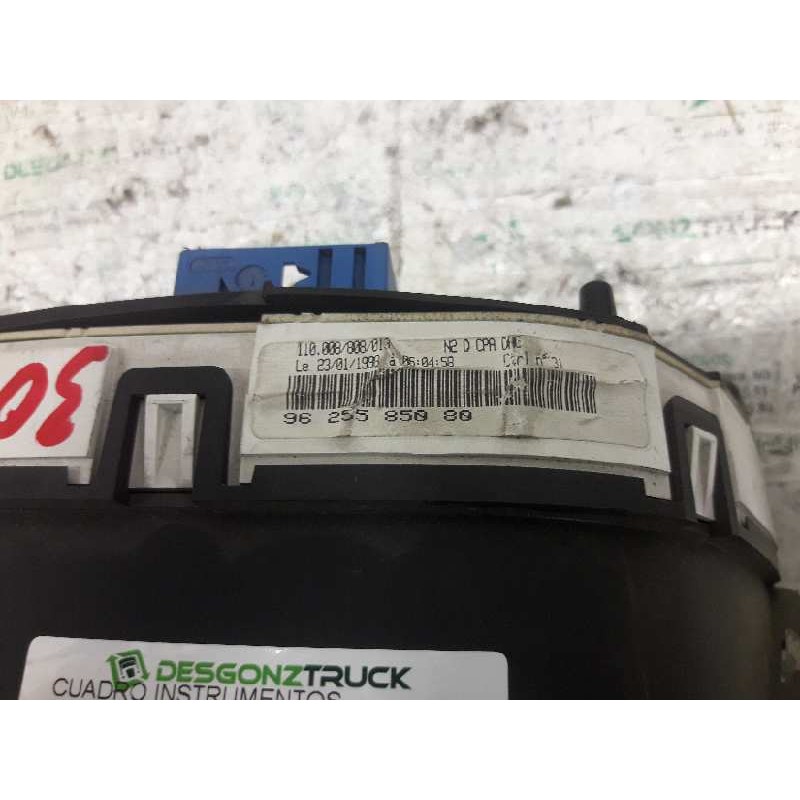 Recambio de cuadro instrumentos para peugeot 306 berlina 3/5 puertas (s1) 1.9 diesel referencia OEM IAM 9625585080  