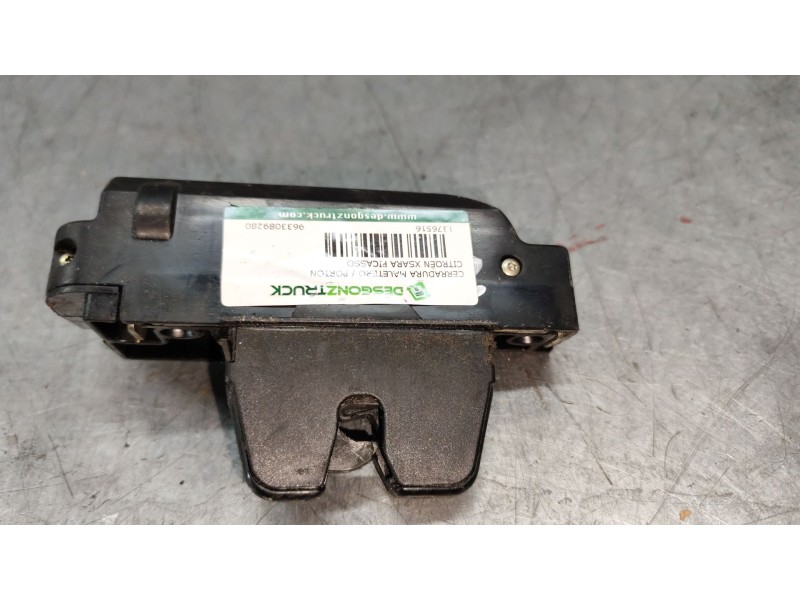 Recambio de cerradura maletero / porton para citroën xsara picasso 2.0 hdi referencia OEM IAM 9633089280  