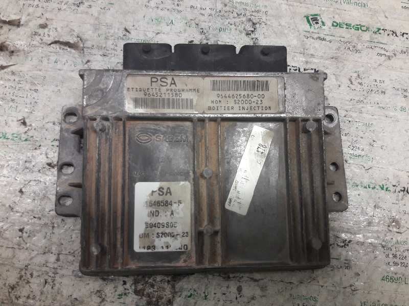 Recambio de centralita motor uce para peugeot 206 berlina referencia OEM IAM 9645211580 964462568000 S200023