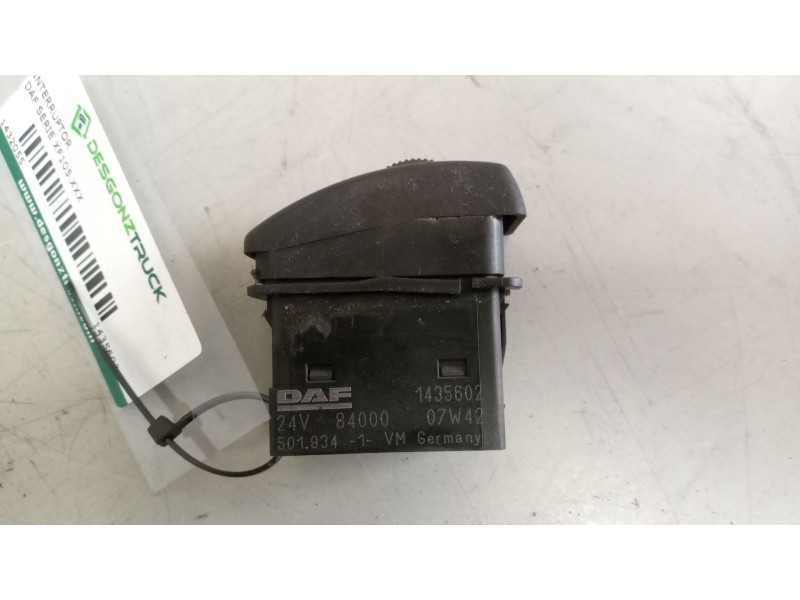 Recambio de interruptor para daf serie xf105.xxx 12.9 diesel referencia OEM IAM 1435602  