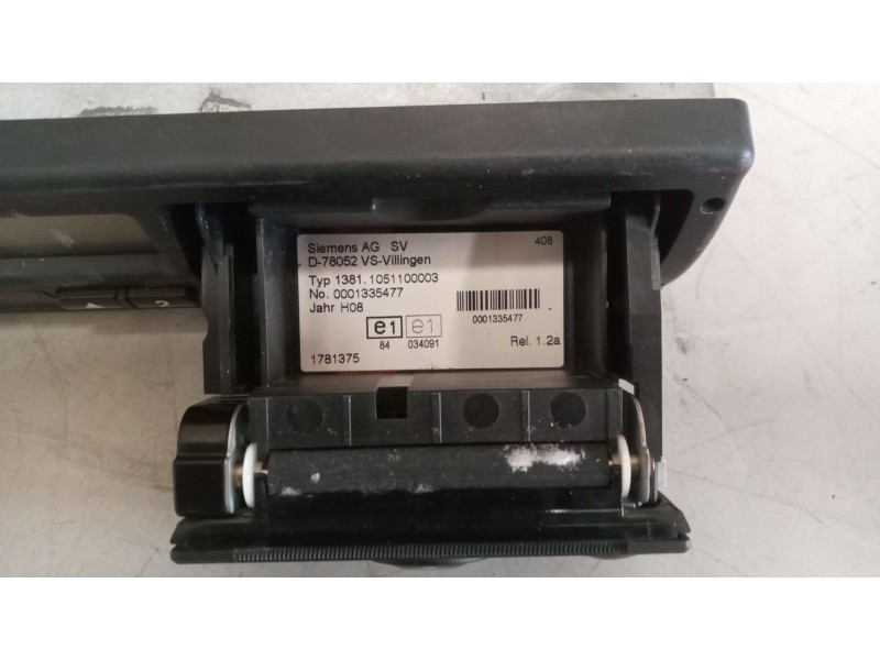 Recambio de tacografo para daf serie xf105.xxx 12.9 diesel referencia OEM IAM 13811051100003  0001335477
