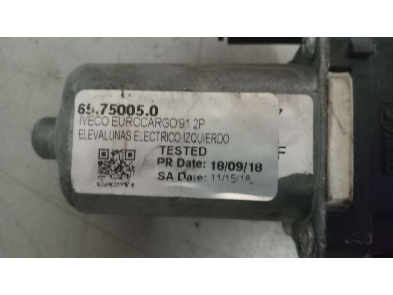 Recambio de elevalunas delantero izquierdo para iveco eurocargo 05.03  5.9 diesel referencia OEM IAM   