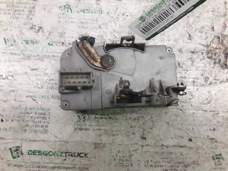 Recambio de cerradura puerta delantera izquierda para peugeot 206 berlina xr referencia OEM IAM  9 PINS 