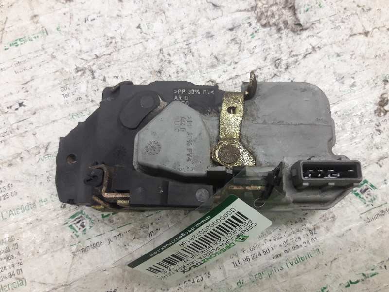 Recambio de cerradura puerta trasera derecha para peugeot 206 berlina xr referencia OEM IAM  4 PINS 