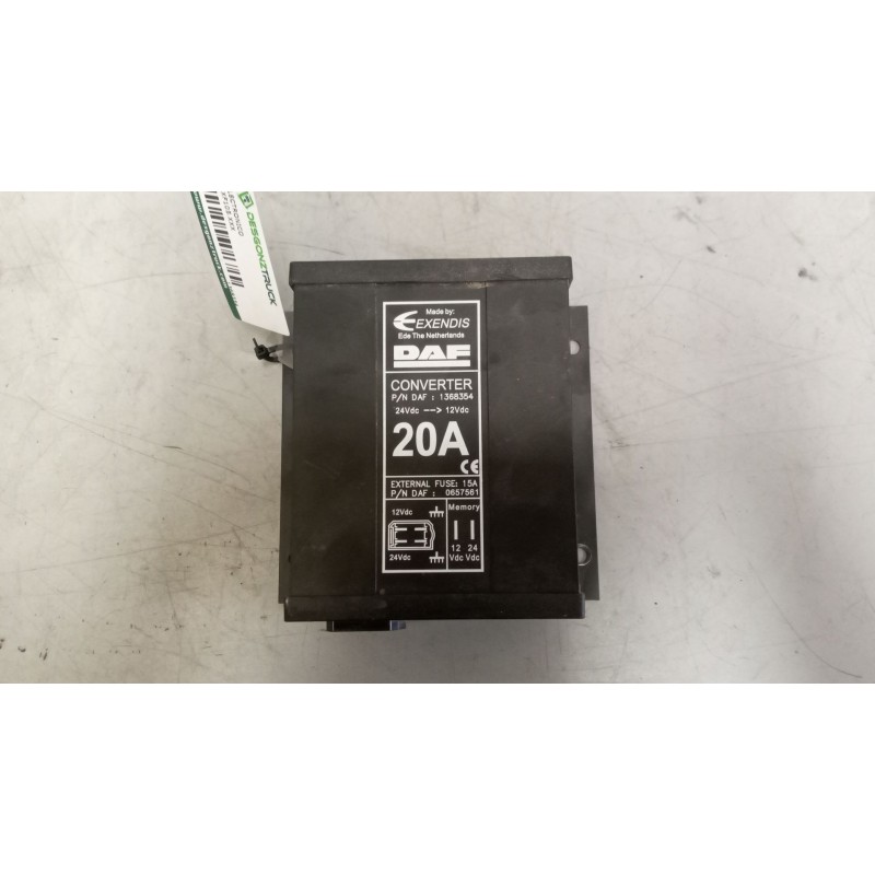 Recambio de modulo electronico para daf serie xf105.xxx 12.9 diesel referencia OEM IAM 1368354  CONVERTIDOR 24V/12V