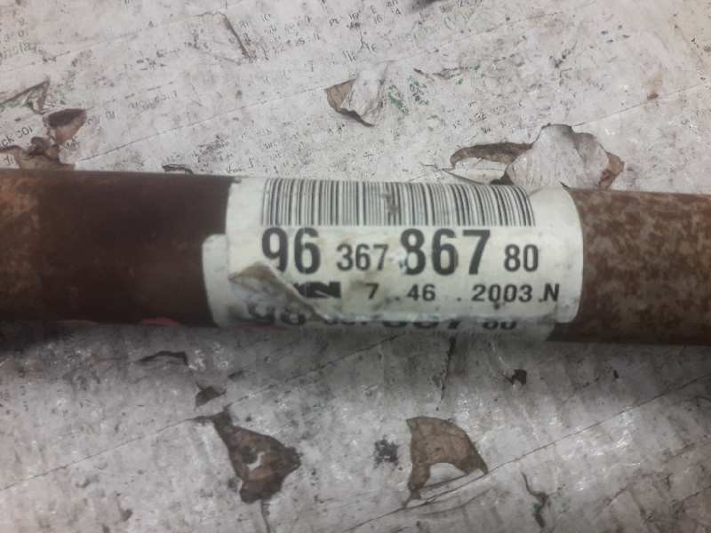 Recambio de transmision delantera izquierda para peugeot 307 (s1) xs referencia OEM IAM 9636786780  