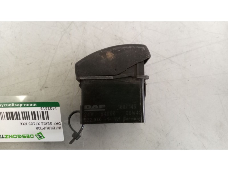 Recambio de interruptor para daf serie xf105.xxx 12.9 diesel referencia OEM IAM 1697146  