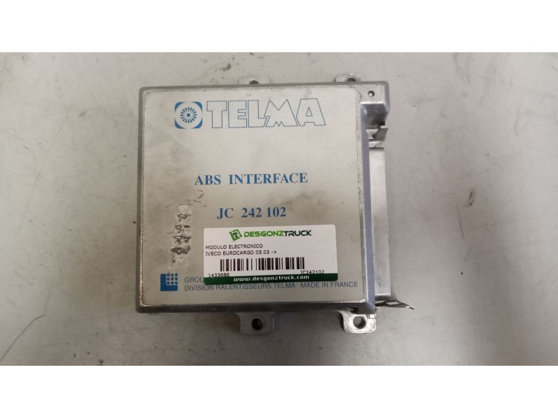 Recambio de modulo electronico para iveco eurocargo 05.03  5.9 diesel referencia OEM IAM JC242102  TELMA