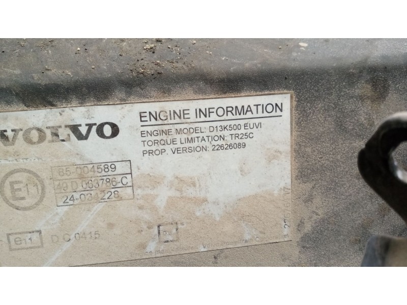 Recambio de despiece motor para volvo fh xxx 12.8 diesel referencia OEM IAM D13K500EUVI  