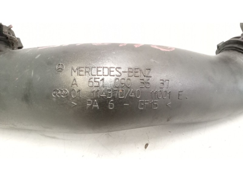 Recambio de tubo admision para riocar march 07 referencia OEM IAM A6510903637  