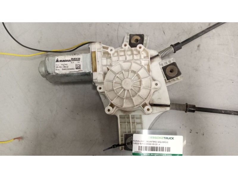 Recambio de elevalunas delantero izquierdo para iveco eurocargo 05.03  fg 75 e larga distancia referencia OEM IAM   