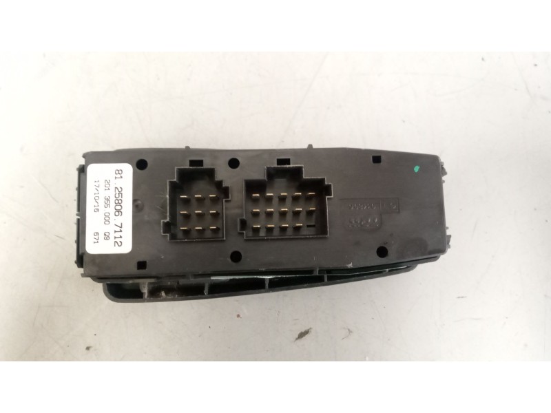 Recambio de mando elevalunas delantero derecho para man tgs referencia OEM IAM 81258067112  