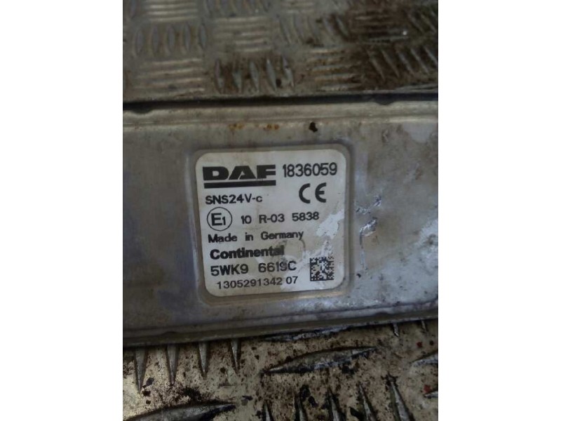 Recambio de sensor noxe para daf serie xf105.xxx 12.9 diesel referencia OEM IAM 1836059  