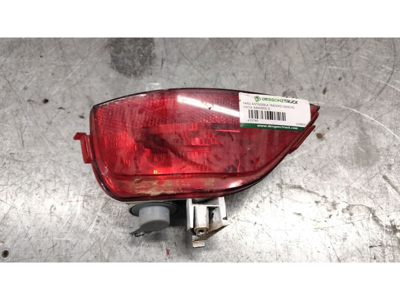 Recambio de faro antiniebla trasero derecho para dacia sandero ii tce 90 (b8m1, b8ma) referencia OEM IAM 0338900  