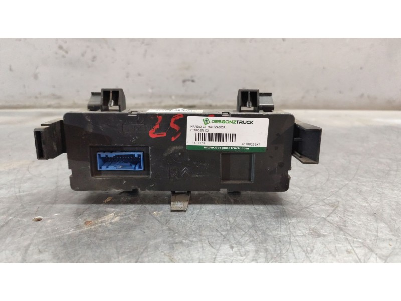Recambio de mando calefaccion / aire acondicionado para citroën c3 1.4 hdi audace referencia OEM IAM 96588239XT  