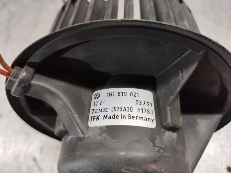 Recambio de ventilador calefaccion para volkswagen golf iii (1h1) 1.6 referencia OEM IAM 1H1819021  