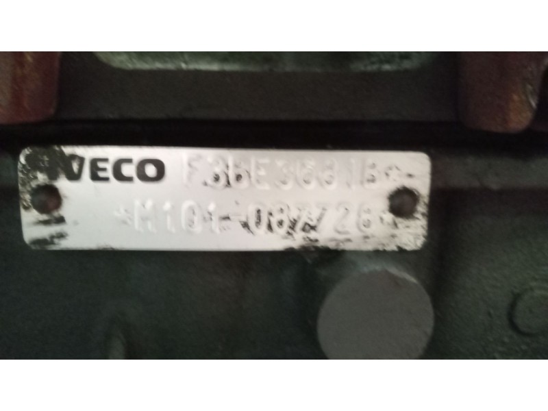 Recambio de despiece motor para iveco stralis (as) fg /fp  4x2 gran espacio referencia OEM IAM F3BE3681B  