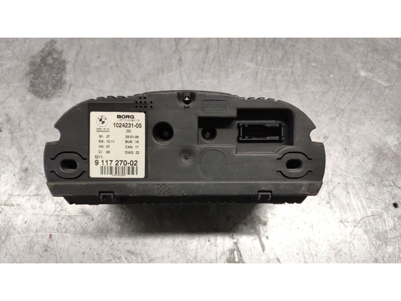 Recambio de cuadro instrumentos para bmw z4 roadster (e85) 2.0 i referencia OEM IAM 911727002  102423105