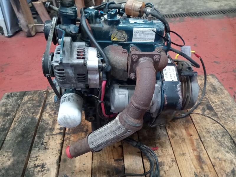 Recambio de motor completo para aixam 500 hatchback 0.5 d referencia OEM IAM D722E  KUBOTA