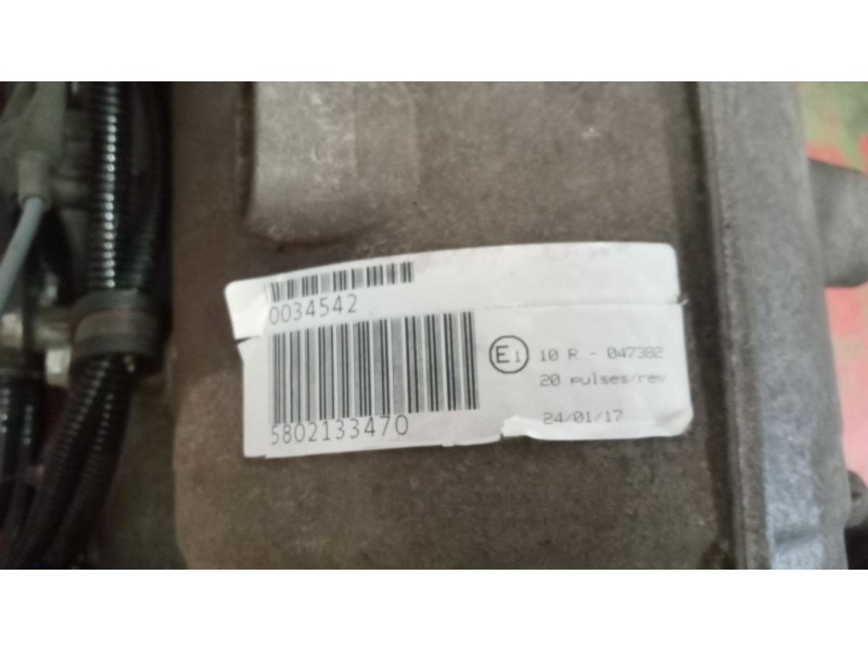 Recambio de caja cambios para iveco sunrise referencia OEM IAM 5802133470  