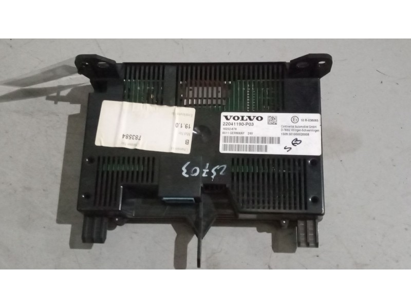Recambio de modulo electronico para volvo fm xxx 12.8 diesel referencia OEM IAM 22041190  