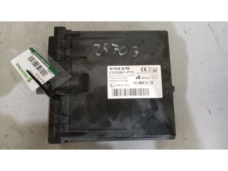 Recambio de modulo electronico para volvo fm xxx 12.8 diesel referencia OEM IAM 21930661  