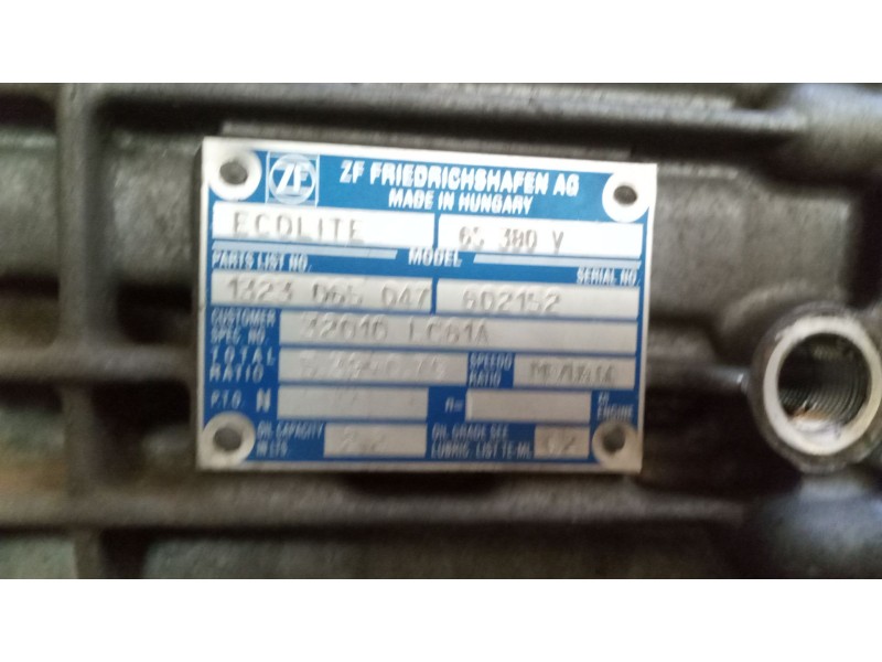 Recambio de despiece caja cambios para renault maxity fg 130.35/45 referencia OEM IAM 6S380V 32010LC61A 1323065047