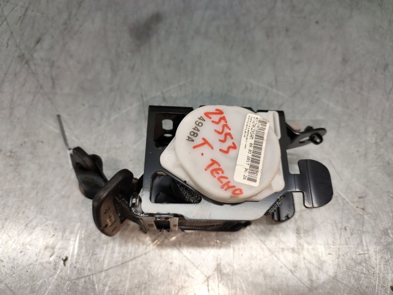 Recambio de cinturon seguridad trasero central para peugeot partner tepee 1.6 bluehdi 100 referencia OEM IAM 96815097XX  