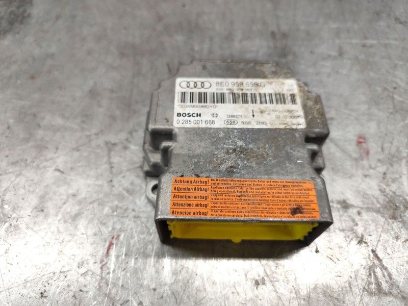 Recambio de centralita airbag para audi a4 berlina (8e) 1.9 tdi referencia OEM IAM 8E0959655G  0285001668