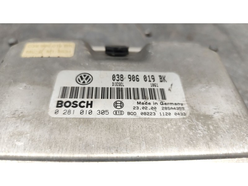Recambio de centralita motor uce para volkswagen passat berlina (3b2) comfortline referencia OEM IAM 038906019BK  