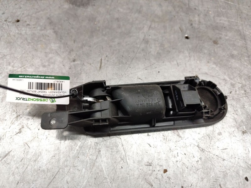 Recambio de maneta interior trasera derecha para volkswagen passat berlina (3b2) comfortline referencia OEM IAM 1J4839114A  