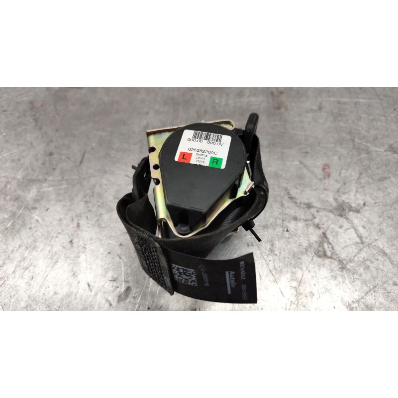 Recambio de cinturon seguridad trasero izquierdo para dacia sandero ii tce 90 (b8m1, b8ma) referencia OEM IAM 625552200c  
