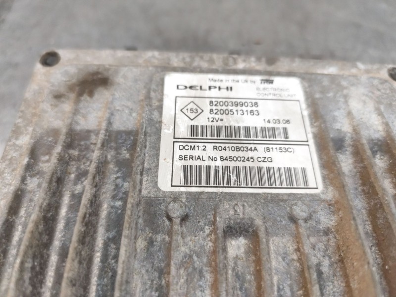 Recambio de centralita motor uce para nissan note (e11e) acenta referencia OEM IAM 8200399038  8200513163