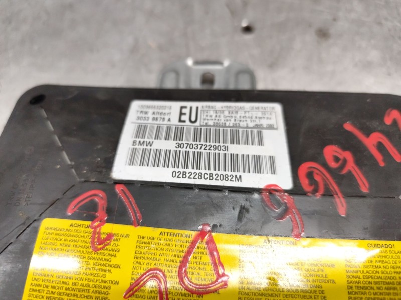 Recambio de airbag delantero derecho para bmw serie 3 berlina (e46) 320d referencia OEM IAM 307037229031  