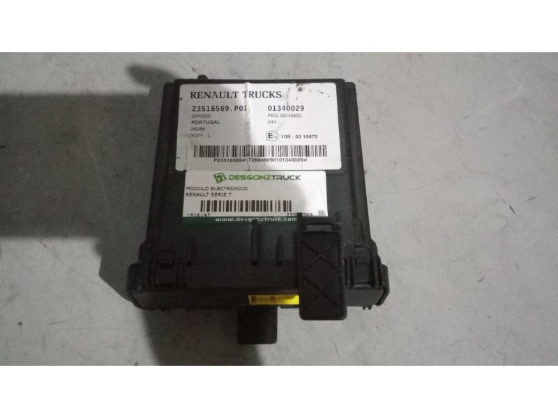 Recambio de modulo electronico para renault serie t 12.8 diesel referencia OEM IAM 23516569  7423516569