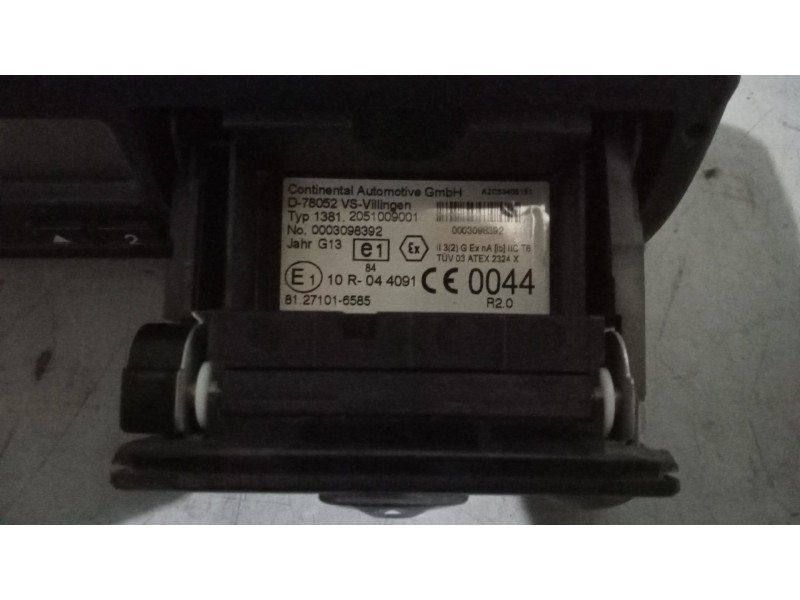 Recambio de tacografo para man tgx 18.xxx 12.4 diesel referencia OEM IAM 13812051009001 81271016585 0003098392