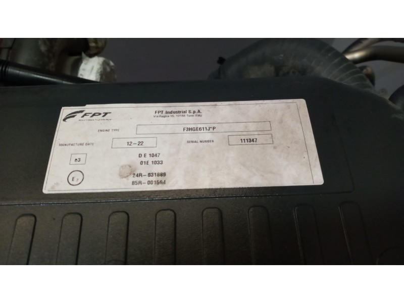 Recambio de motor completo para iveco stralis (as) 12.9 diesel referencia OEM IAM F3HGE611J  111347