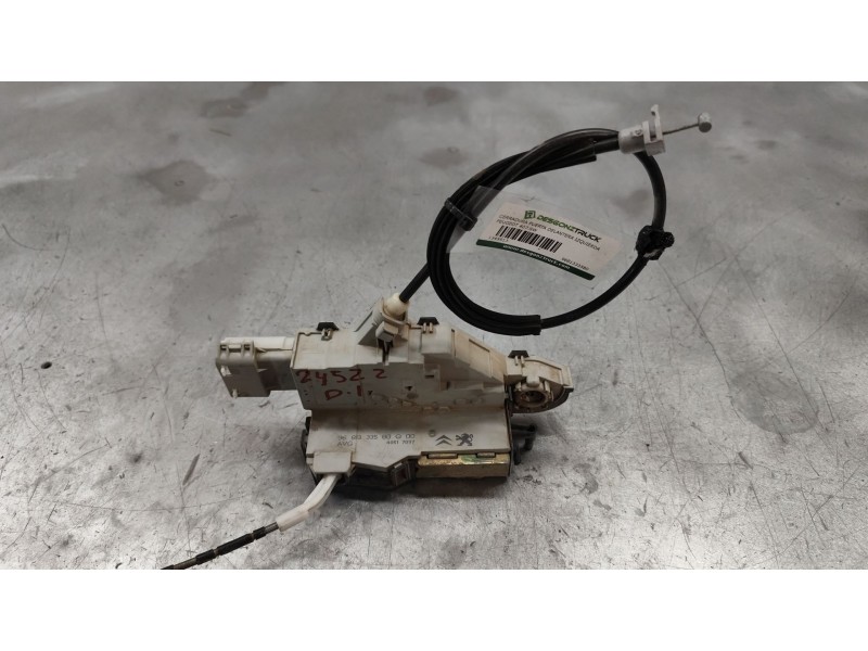 Recambio de cerradura puerta delantera izquierda para peugeot 407 sw st sport referencia OEM IAM 9681333580  